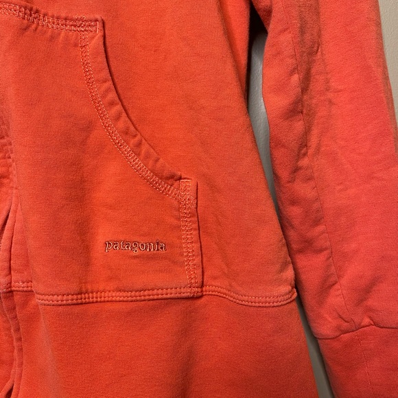 Orange Patagonia Zip Up - Picture 3 of 4